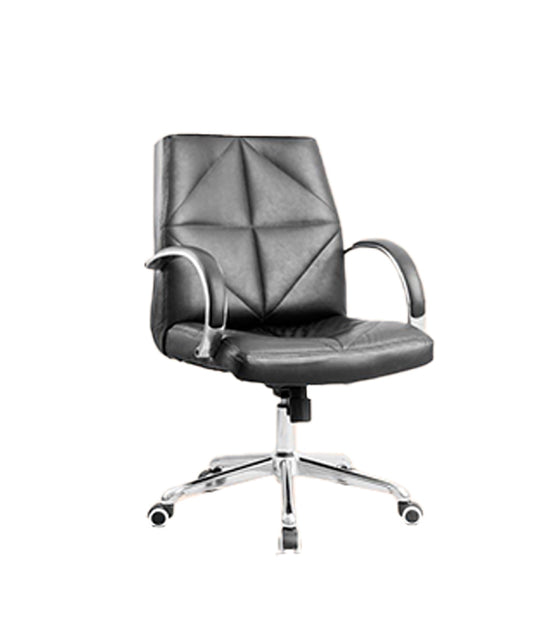 Mid Back Office Chair 100*62*59 cm - Black - GL 306