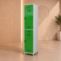 لوكر معدني بمقبض غاطس – 2×1 – 30 × 44 × 185 سم – AZ50094
