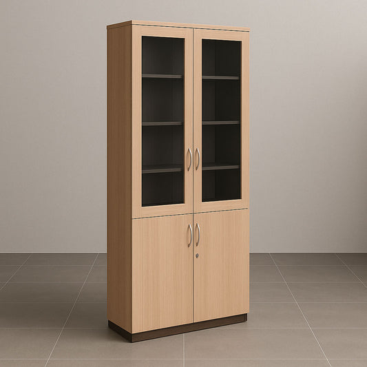Bookcase, 200 x 80 x 40 cm - Wooden - AZ111264
