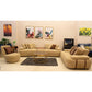 Modern Sofa Set 3 Pieces (Beech Wood, Plywood, Pine) – Color: Beige – Jenin
