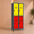 لوكر معدني بمقبض غاطس – 2×2 – 60 × 44 × 185 سم – AZ50098