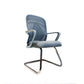Fixed Back Office Chair 61*62*100 cm - Grey - A809-2