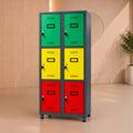 لوكر معدني بمقبض غاطس – 2×3 – 60 × 44 × 185 سم – AZ50100