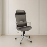 كرسي مكتب ظهر عالي 137×60×58 سم - رمادي - 834AG
