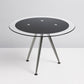 Meeting table 120 x 120 x 75 cm - Black - AZ111251