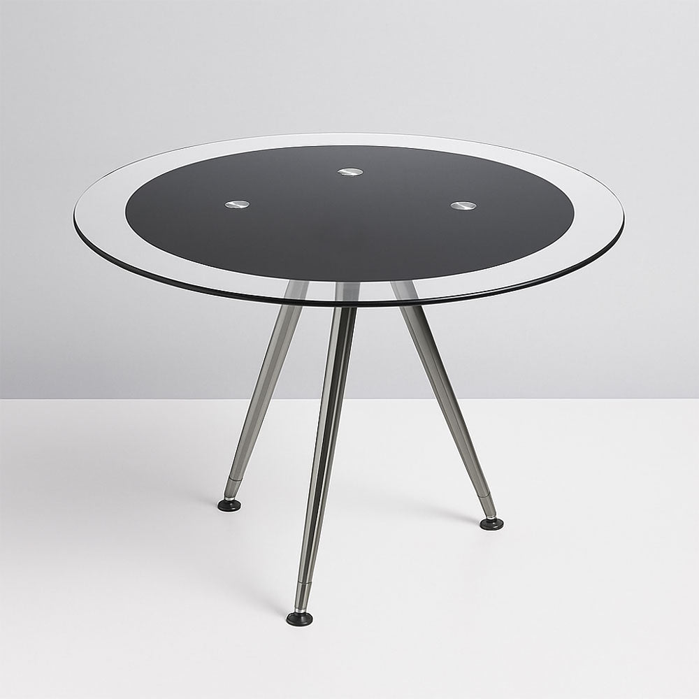 Meeting table 120 x 120 x 75 cm - Black - AZ111251