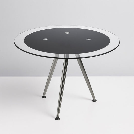 طاولة اجتماعات – 120×120×75 سم – أسود – AZ111251