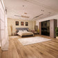 Diamonda Bedroom (Melamine MDF Panels) – Bed 160 cm, Dresser 100 cm, 2 Nightstands 55 cm, Wardrobe 245 cm