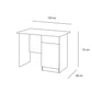 Desk 120 x80 x 50 cm - Gray& white - AZ1097