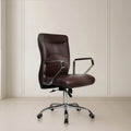 Mid Back Executive Chair 108*61*48 CM - Brown - GL 319
