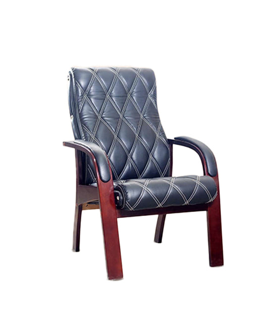 Visitor Chair 106*55*55 CM - Black - GL 201