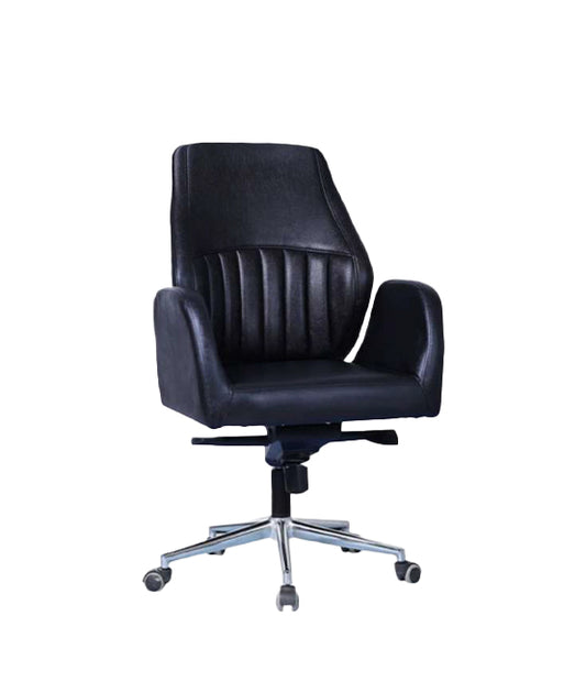 Mid-Back Executive Office Chair 110*63*65 CM - Black - GL 320