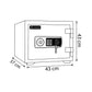 Fire Proof Steel Safety Box White 45 x 50 x 40 CM