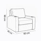Olaf Chair with Storage Compartment