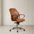 Mid-Back Executive Chair 99*62*66 CM - Brown - GL 318