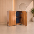 Document Cabinet – 2 Doors – 80 × 40 × 100 cm – Brown – AZ50120