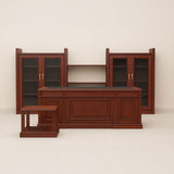 Desk 200 x 80 x 75 cm - Brown - AZ50007