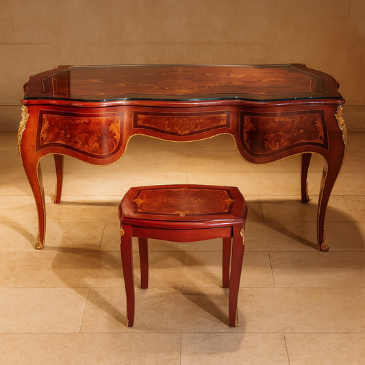 Desk 180 x 80 x 75 cm - Brown- AZ50023