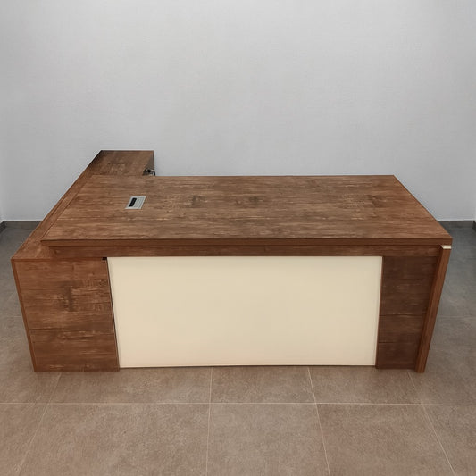 Desk 200 x 80 x 75 cm - Brown - AZ50004