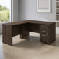Desk 75 x 220 x 80 cm - Brown - AZ11130