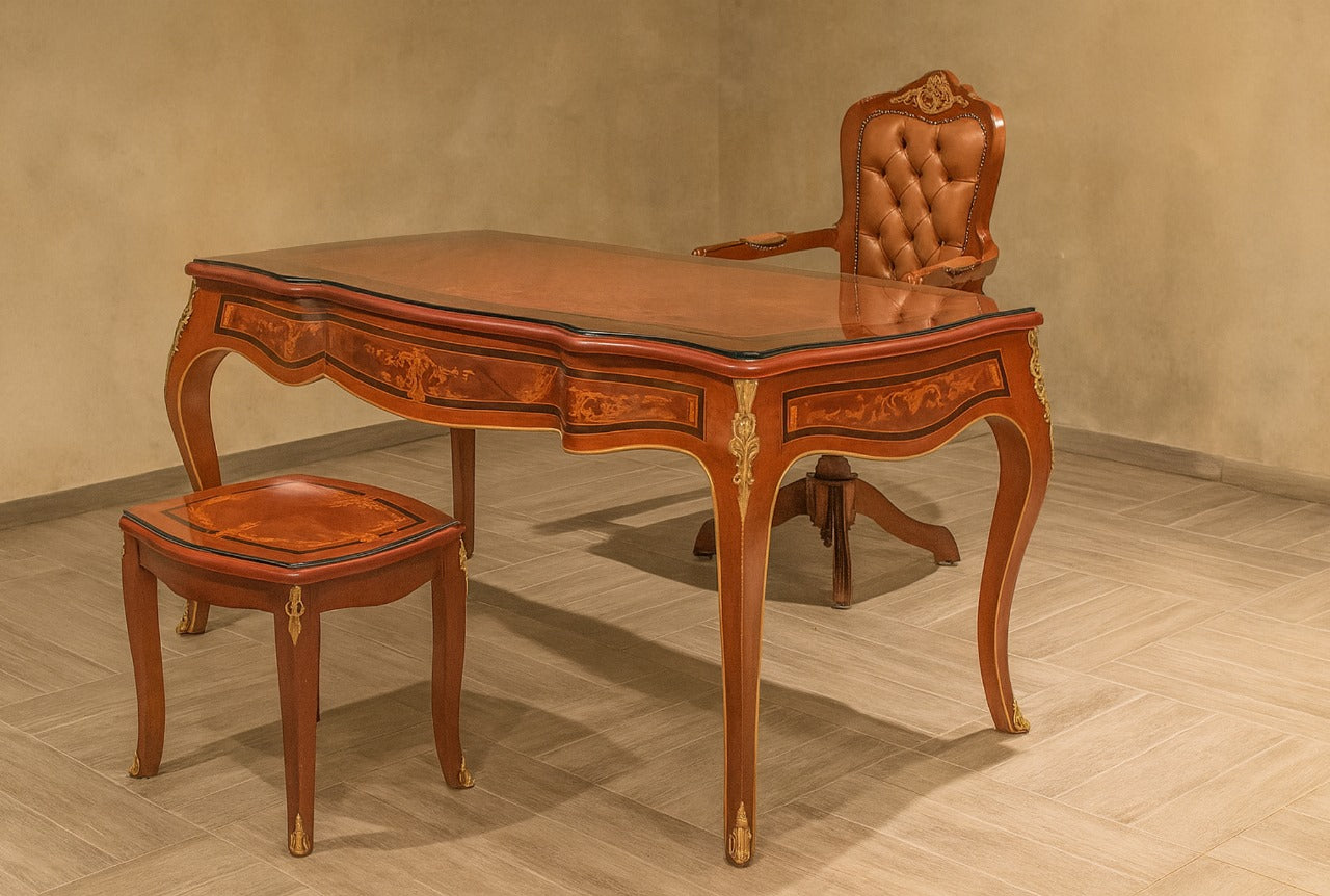 Desk 160 x 80 x 75 cm - Brown- AZ50024