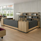 Reception Table 115 x 200 x 60 cm - Wooden - AZ111307