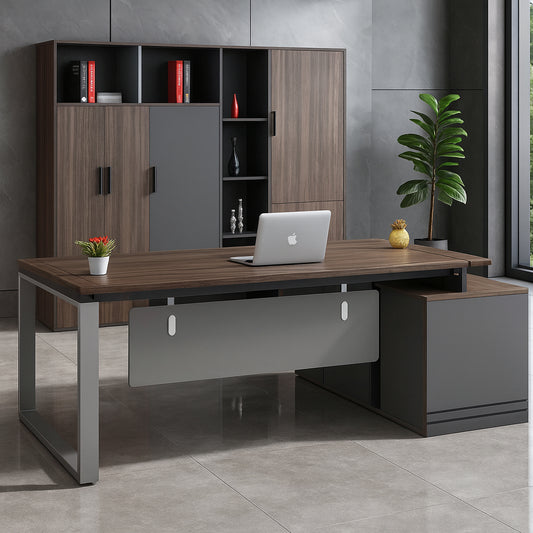Desk 75*180*80 CM - Brown - AZ120101