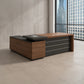 مكتب 75×160×80 سم - بني - AZ120103