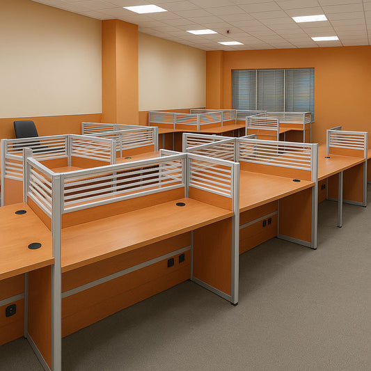 Workstation, 240 x 60 x 75 cm - Wooden - AZ111238