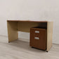 Desk 120×60×75 cm + Separate Drawers – Beige and Brown – AZ1282