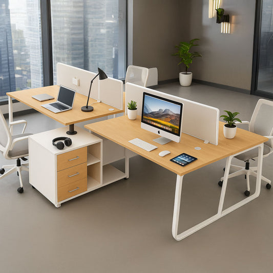 Workstation, 240 x 120 x 75 cm - Wooden - AZ111239
