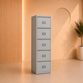 دولاب معدني بمقبض غاطس – 30 × 44 × 185 سم – 1x5 – AZ50093
