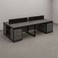 Workstation, 240 x 120 x 75 cm - Grey - AZ111242