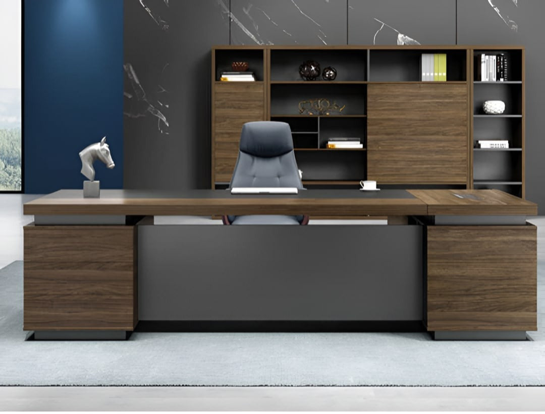 مكتب بمقاس 200 × 80 × 75 سم - خشبي - AZ1159