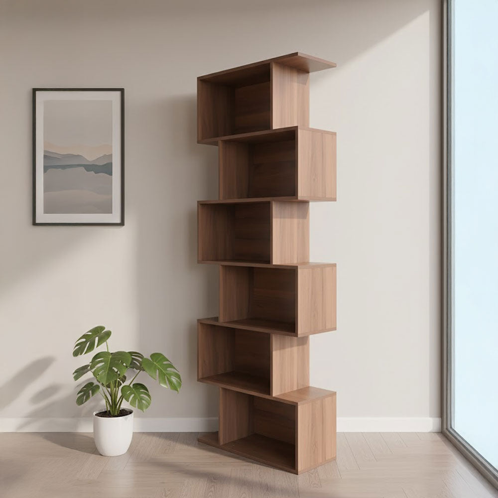 Bookcase - 70×25×190 cm – Wooden – AZ50049