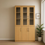 Bookcase 3 Doors - 120×40×200 cm – Wooden – AZ50050