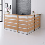Reception Table 2.60m x 115 x 60 cm - Wooden - AZ111308