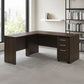 Desk 75 x 220 x 80 cm - Brown - AZ11130