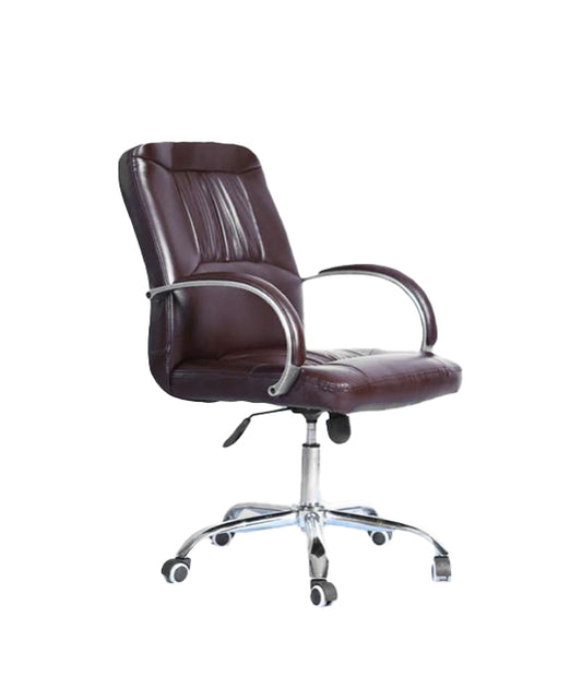 Mid-Back Executive Chair 90*63*63 CM - Brown - GL 322