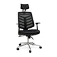 كرسي مكتب بظهر عالى 120 × 65× 65سم - أسود- بيراميت