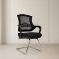Fixed Back Office Chair 90*60*60 CM - Black - Elite