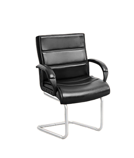 Mid-Back Visitor Chair  97*54*54 cm - Black - Model GL-308