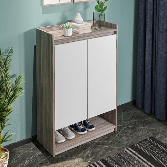 Shoe Cabinet, 80 × 40 × 120 cm - Wooden - AZ40029