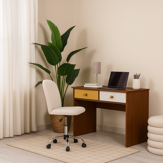 Desk 120 x 50x 80 cm - white- AZ1175