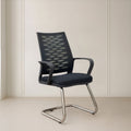 Fixed office chair 90*60*60 cm - Black - Atlas-V