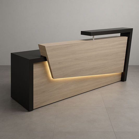 Reception Table 115 x 200 x 60 cm - Wooden - AZ111215