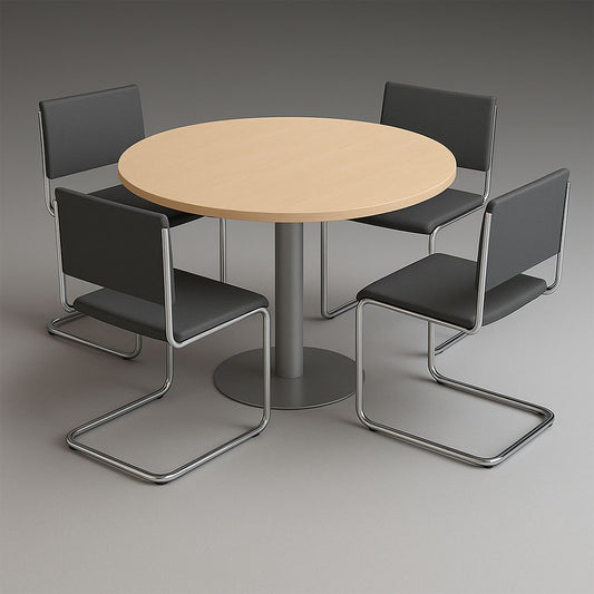 طاولة اجتماعات 120 × 120 × 75 سم - خشب - الطاولة فقط - AZ111124