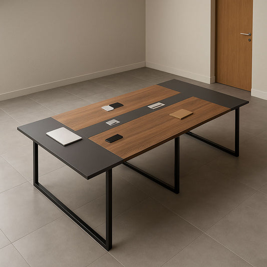 طاولة اجتماعات – 240×120×75 سم – بني – AZ111252