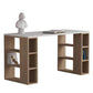Desk 120 x 50 x 75 cm - Beige and White - AZ1074