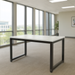 Desk 75 x 220 x 80 cm - White - AZ11174